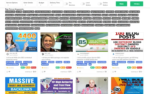 Download Fiverr Quick View Terbaru – Optimalkan Riset Gig Anda - Screenshot 1
