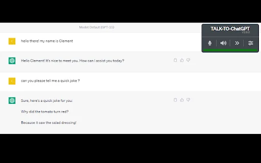 Download Talk-to-ChatGPT Terbaru – Chat Suara Gratis - Screenshot 1