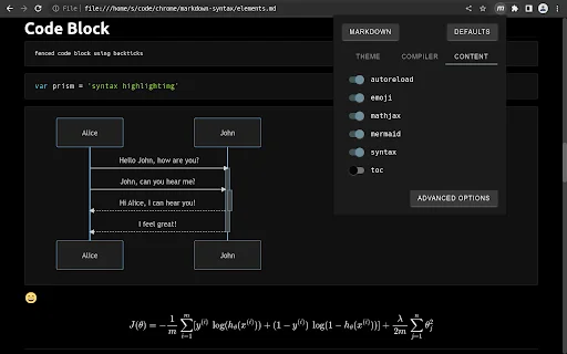 Markdown Viewer: Tampilan Markdown Terbaik di Chrome – Unduh Gratis - Screenshot 3