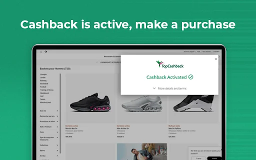TopCashback UK: Dapatkan Cashback & Voucher Belanja Online - Screenshot 4