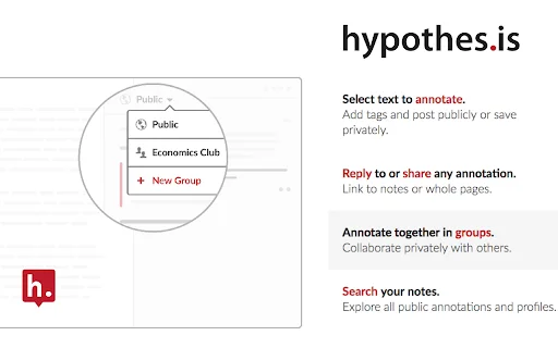 Download Hypothesis Terbaru – Annotasi Web & PDF Gratis - Screenshot 4