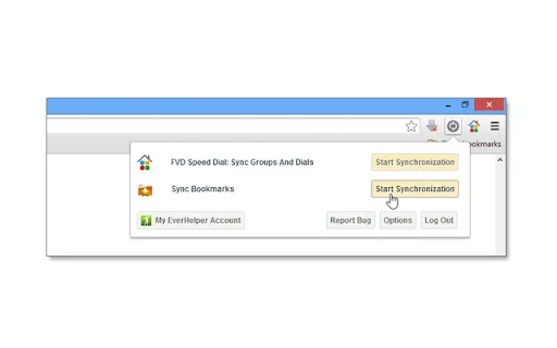 Download EverSync Terbaru – Sinkronisasi Bookmark & Backup Aman - Screenshot 2
