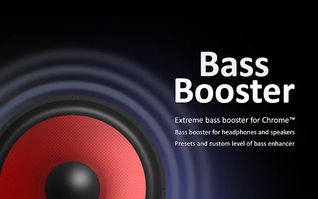 Bass Booster Extreme untuk Chrome – Tingkatkan Bass Audio Anda - Screenshot 1