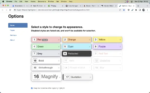 Download Super Simple Highlighter Terbaru – Penanda Web Gratis - Screenshot 3