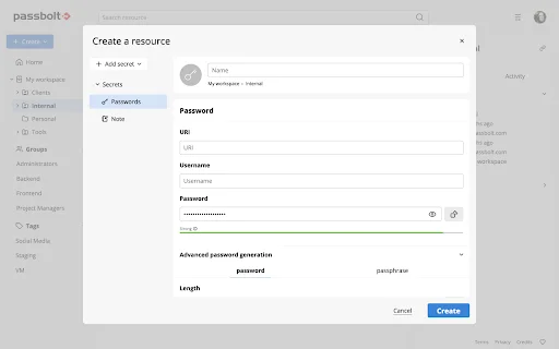 Passbolt: Pengelola Kata Sandi Open Source Terbaik untuk Tim - Screenshot 2