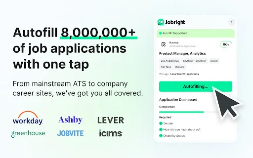 Download Jobright Autofill Terbaru – Isi Lamaran Kerja Otomatis - Screenshot 1