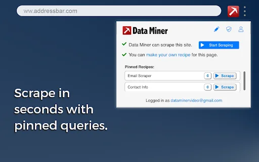 Data Scraper – Ekstraksi Web Otomatis Gratis & Mudah - Screenshot 3