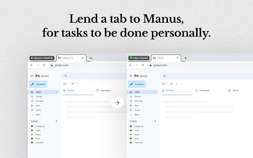 Unduh Manus AI Browser Operator – Otomatisasi Tugas Cerdas - Screenshot 1