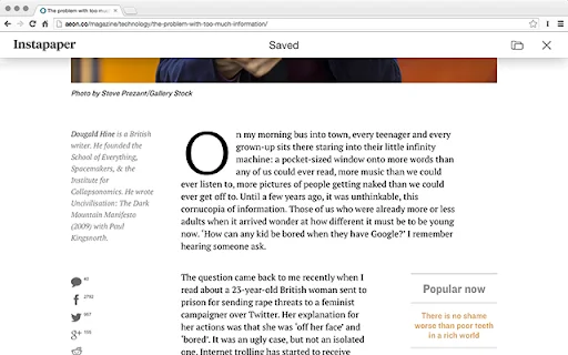 Download Instapaper Terbaru – Simpan Artikel untuk Dibaca Offline - Screenshot 2