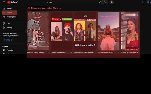 Download Remove YouTube Shorts Terbaru – Blokir Video Pendek - Screenshot 5