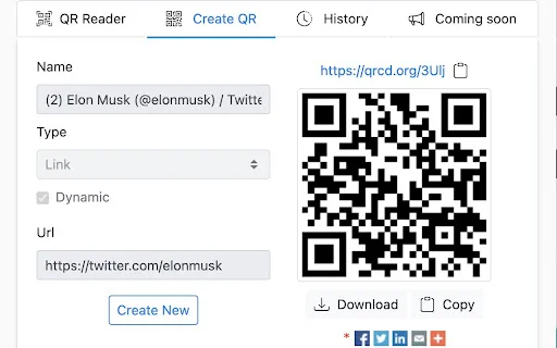 QR Code Reader Chrome: Scan & Buat Kode QR Gratis Terbaik - Screenshot 2