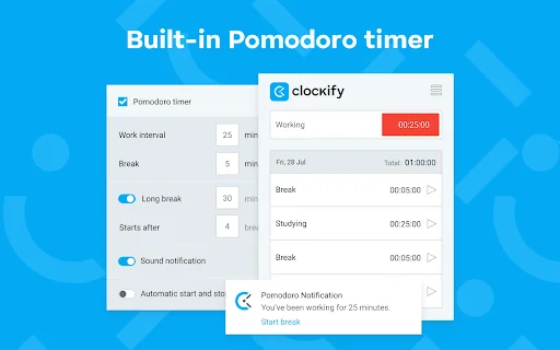 Clockify Time Tracker: Lacak Waktu & Tingkatkan Produktivitas - Screenshot 4