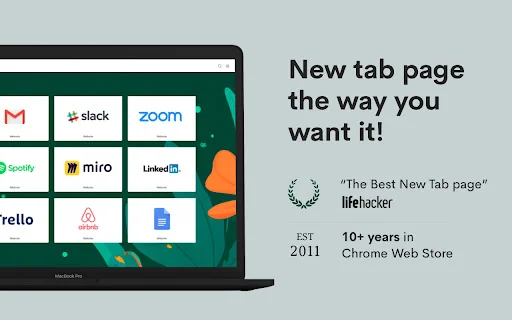 Speed Dial 2 New Tab: Atur Halaman Tab Baru Anda dengan Cepat - Screenshot 1