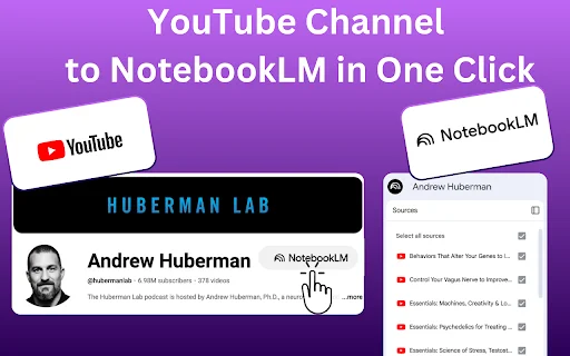 YouTube to NotebookLM: Ekstensi AI Terbaik untuk Ringkasan Video - Screenshot 2