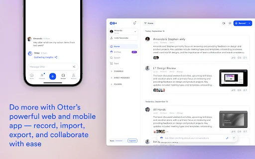 Download Otter.ai Terbaru – Transkrip & Ringkasan Rapat AI - Screenshot 5
