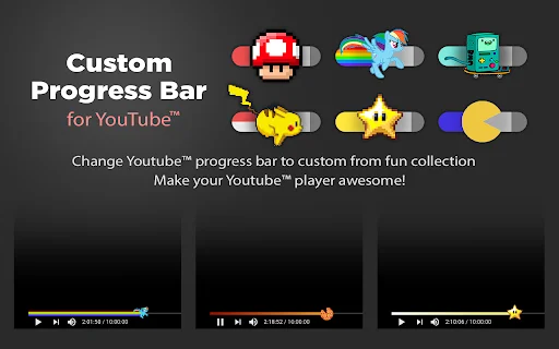 Download Custom Progress Bar for YouTube™ – Kustomisasi Unik - Screenshot 1