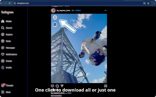 Story Saver: Download Video & Foto Facebook Instagram Gratis - Screenshot 1