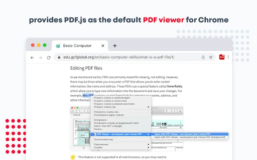 PDF Viewer untuk Chrome – Lihat & Edit PDF Gratis Terbaru - Screenshot 1
