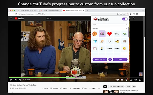 Download Custom Progress Bar for YouTube™ – Kustomisasi Unik - Screenshot 8