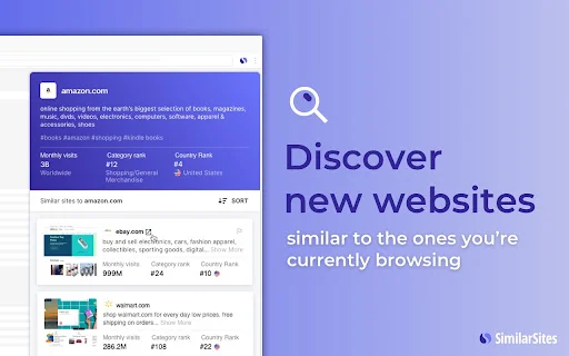 Download Similar Sites Terbaru – Temukan Situs Web Serupa Gratis - Screenshot 1