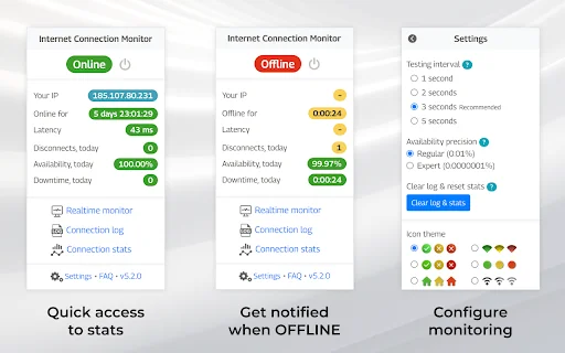Download Internet Connection Monitor – Pantau Koneksi Internet Anda - Screenshot 2