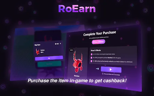 Download RoEarn Terbaru – Cashback Robux Gratis Terpercaya - Screenshot 5