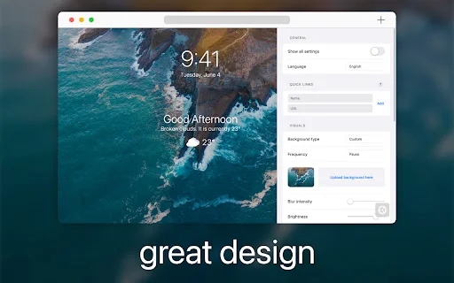 Download Bonjourr: Startpage Minimalis & Estetik untuk Browser - Screenshot 3