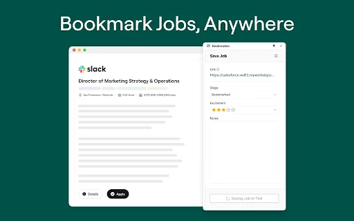 Download Teal Job Search Companion – Kelola Lamaran Kerja Anda - Screenshot 1