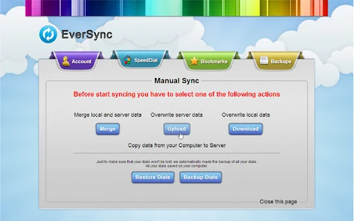Download EverSync Terbaru – Sinkronisasi Bookmark & Backup Aman - Screenshot 3