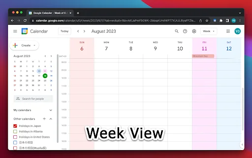 G-calize: Ubah Warna Google Calendar Anda Jadi Lebih Menarik - Screenshot 2